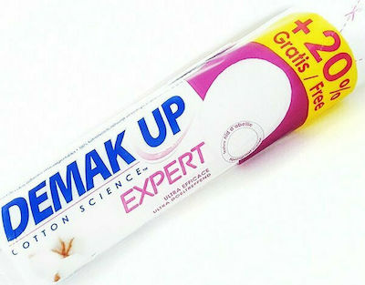 Demak Up Expert Στρογγυλοί Δίσκοι Ντεμακιγιάζ από 100% Βαμβάκι 84τμχ