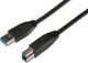 Digitus 1.8m USB 3.0 Cable A-Male to B-Male (AK-300115-018-S)