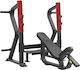 AMILA Incline Bench SL7029 Επικλινής Πάγκος Γυμναστικής με Ορθοστάτες