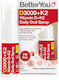 BetterYou DLux+ Vitamin D+K2 Vitamin for Immune System Boost 3000iu 12ml