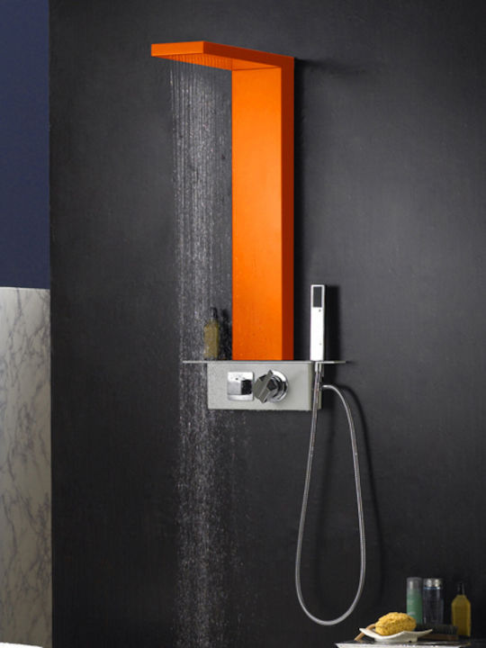 Ravenna Life Shower Column without Mixer 92.5cm Orange