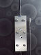 Sanitec A-300 Hydromassage Shower Column 135cm Silver