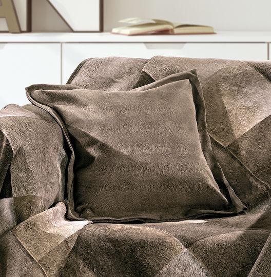 Guy Laroche Samoa Brown Decorative Pillow Case 48x48cm