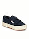 Kids Sneakers with Scratch Navy Blue