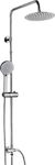 Karag Eleni Adjustable Shower Column without Mixer 93,5-120cm Silver