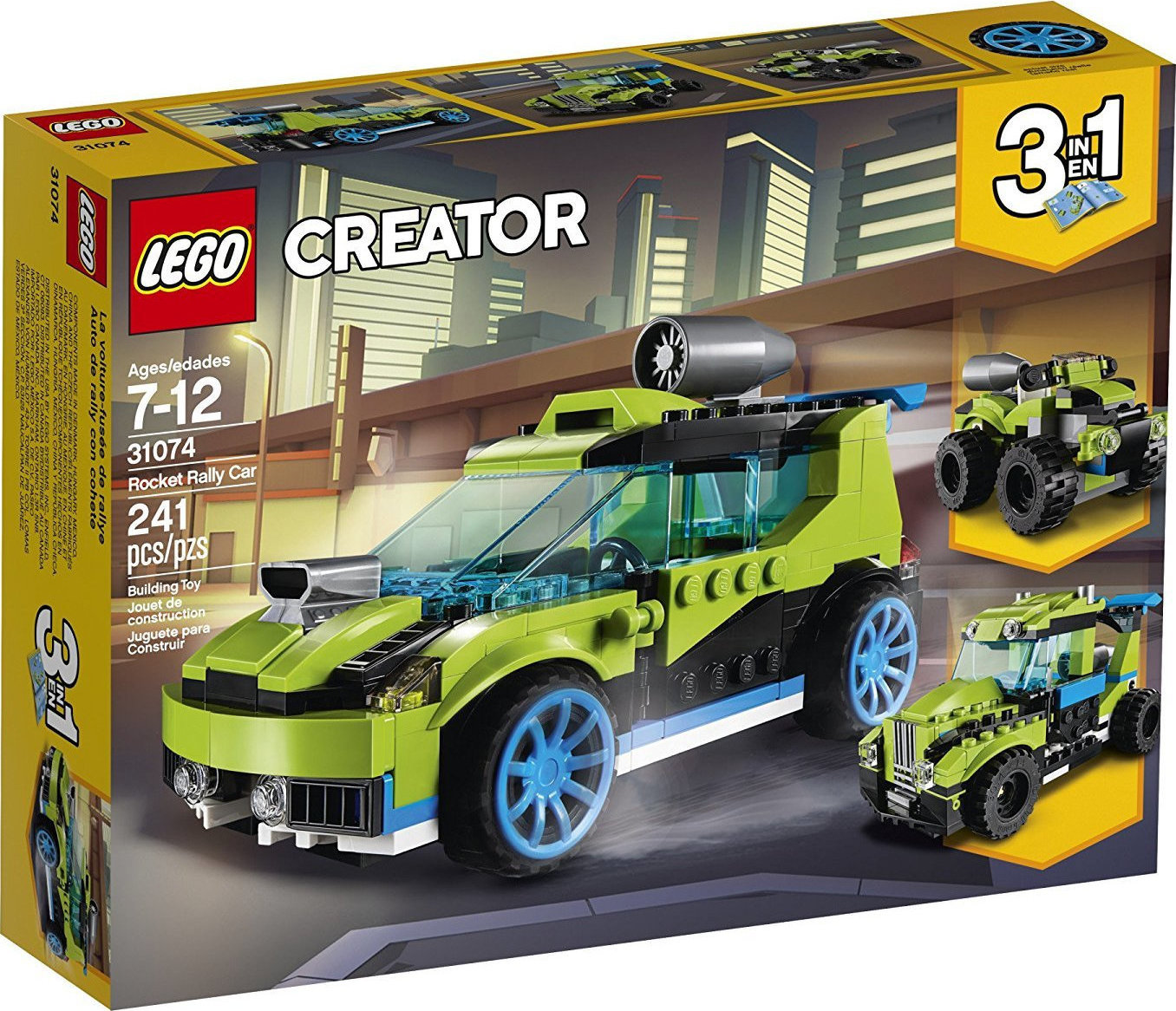 lego creator green car