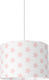 Veis Hesperis Big Stars Einfaches Licht Kinderdeckenleuchte Deckenleuchte 60W mit Fassung E27 Rosa