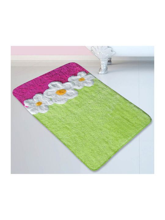 San Lorentzo Bath Mat Milano 1559GREEN Green 50x80cm