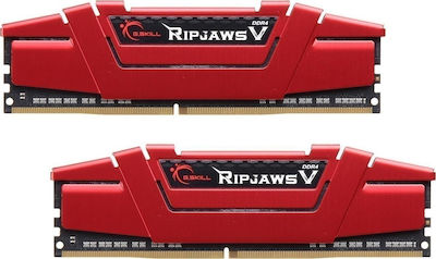 G.Skill Ripjaws V 32GB DDR4 RAM cu 2 module (2x16GB) și Viteză 3000 pentru Desktop