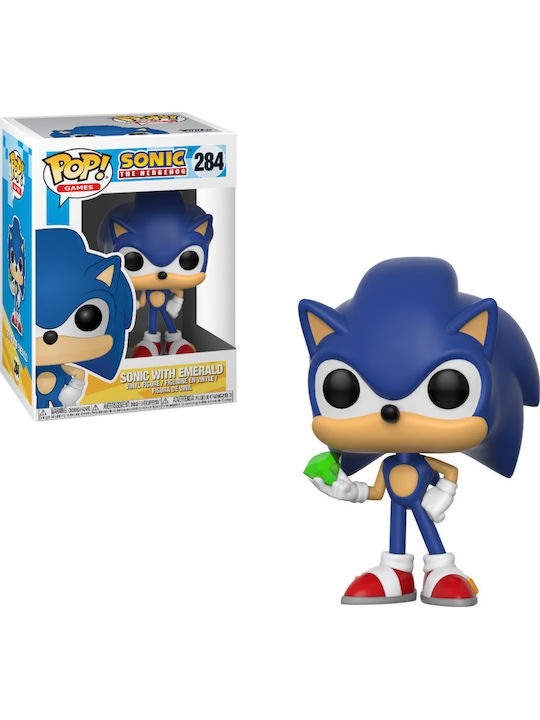 Funko Pop! Games: Sonic The Hedgehog - Sonic with Emerald 284