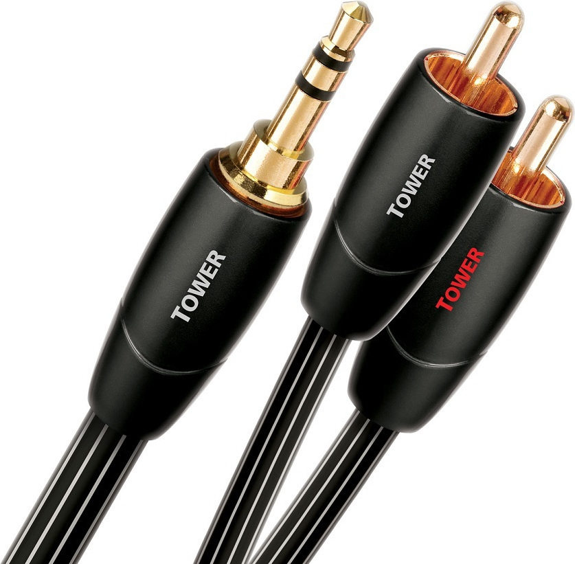 Audioquest Cable 3.5mm male 2x RCA male 0.6m (Tower) Skroutz.gr