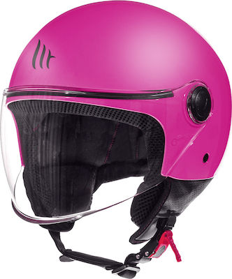 MT Street Jet Helmet 950gr Gloss Pink MTH000KRA221