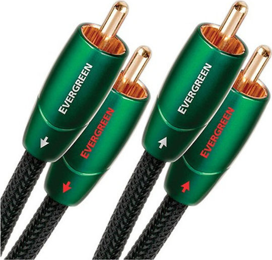 Audioquest Evergreen Cable RCA Мъжки - RCA Мъжки 1м