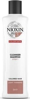 Nioxin Cleanser System 3 Color Safe Σαμπουάν κατά της Τριχόπτωσης για Βαμμένα Μαλλιά 300ml