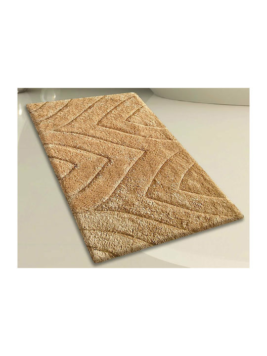 San Lorentzo Πατάκι Μπάνιου Βαμβακερό 105 Beige 50x80εκ.