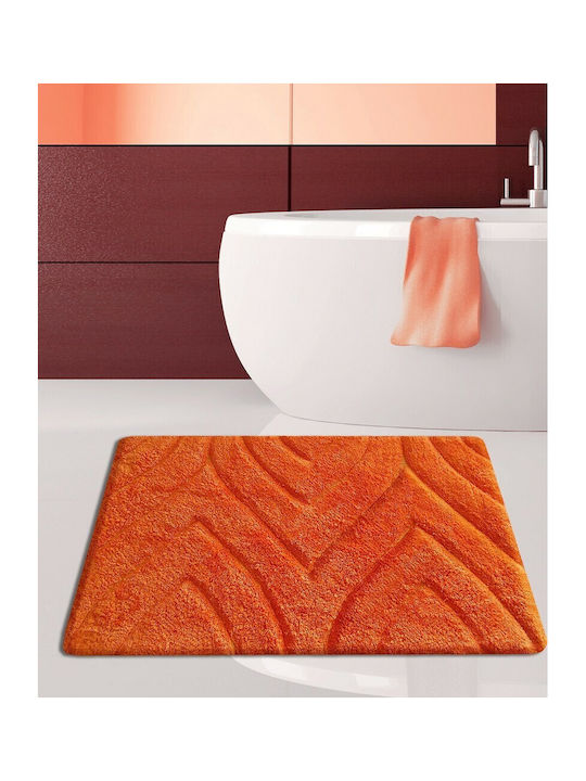 San Lorentzo Bath Mat Cotton 105 Coral 50x80cm