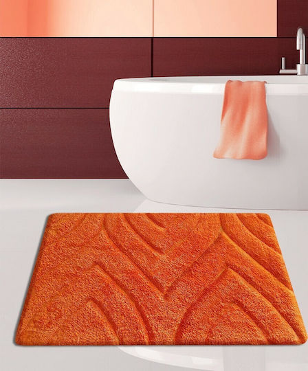 San Lorentzo Cotton Bath Mat 105 Coral 50x80cm San Lorentzo Cotton Bath Mat 105 Coral 50x80cm