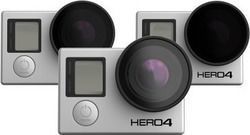 Polar Pro Frame 2.0-FPV Quadcopter Filter 3-Pack P3001 για GoPro Hero 3 / Hero 3+ / Hero 4