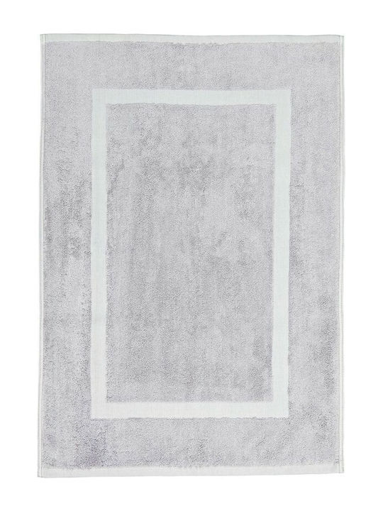 Nima Πατάκι Μπάνιου Βαμβακερό Volcano Light Gray 50x75εκ.