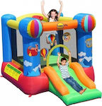 Happy Hop Φουσκωτό Kasten mit Trampolin & Rutsche Party 280x210x185cm für 3+ Jahre