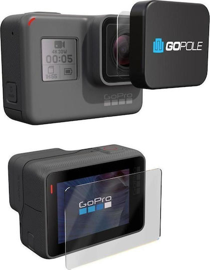 GoPole Lens+ LCD Protection Kit Bildschirmschutz für GoPro Hero5 / Hero6 / Hero7 Held 5 / Held 6 / Held 7