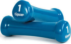 Tiguar Vinyl Dumbbells 1kg x 1kg