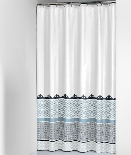 Sealskin Marrakech Perdea de Baie Țesătură 180x200cm Albastră 235281324