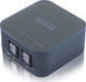Marmitek Splitter Οπτικής Ίνας TS12 Μετατροπέας Toslink female σε Toslink 2x female 1τμχ