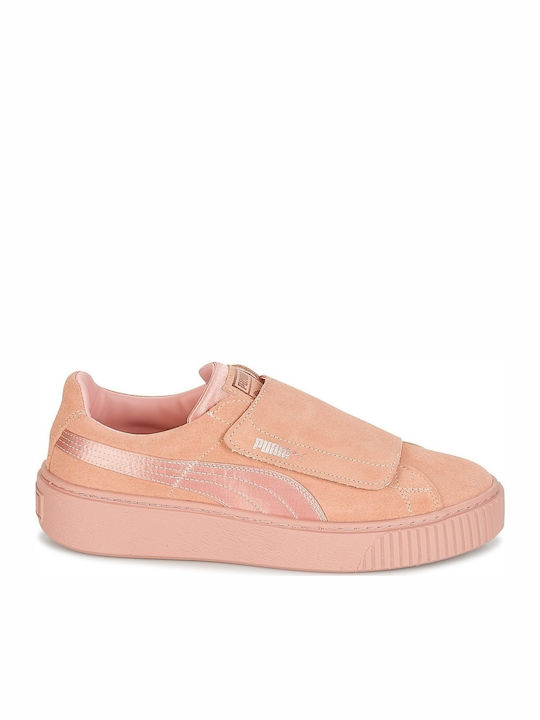 Puma platform strap satin hot sale