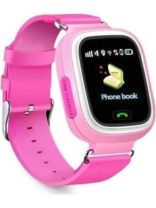 Παιδικό Smartwatch με GPS Ροζ