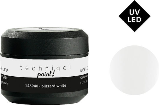 Peggy Sage Coloured UV & LED Gel Falsche Nagelgel Blizzard Weiß 5gr