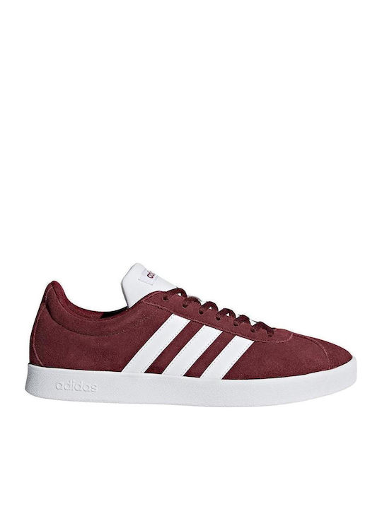 adidas VL Court 2.0 Sneakers Collegiate Burgundy / Cloud White / Core Black