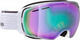 Alpina Granby Ski- und Snowboardbrille für Erwachsene Weiß mit lila verspiegeltem Glas
