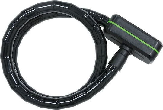 Citadel Steel-O-Flex CA 150/25/K Bicycle Cable Lock with Key Black