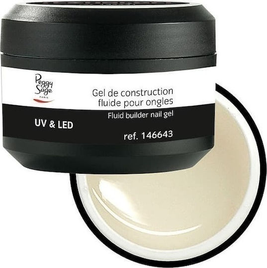 Peggy Sage Fluid Builder UV&LED Nagelgel 146643 Bauherren-Gel Nägel Transparent 50gr