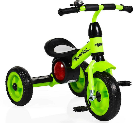 Moni Bonfire Kids Tricycle for 3-7 Years Green