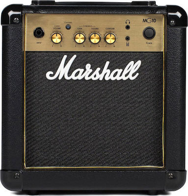 Marshall MG10G Combo Amplifier for Electric Guitar 1 x 6.5" 10W Black