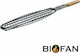 Biofan Διπλή Μεταλλική Σχάρα Ψησίματος Αντικολλητική για Ψάρια 43x13.5εκ.