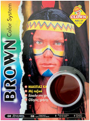 Karneval Face Painting Braun
