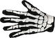 Carnival Gloves Black for Halloween 6pcs