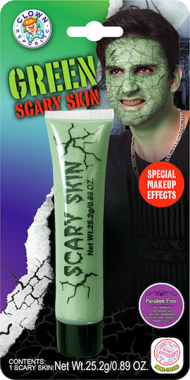 Crackle Tube Carnival Face Painting for Halloween 25.2gr Green