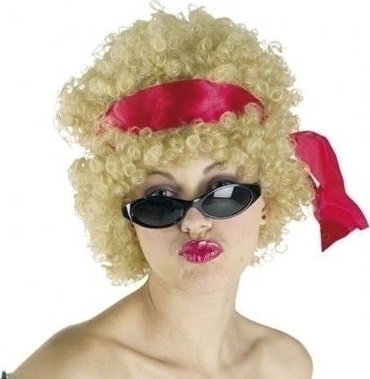 Carnival Wig Afro Blond (Μiscellaneous Colours)