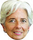 Carnival Paper Mask Full Face Lagarde