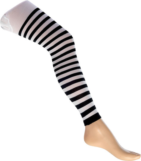 Socks/Tights for Carnival in Black color 6pcs