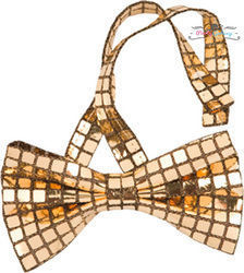 Gold Carnival Bow Tie