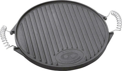 Outdoorchef Baking Plate Double Sided with Cast Iron Flat & Grill Surface 480 / 570 52x39x1.8cm