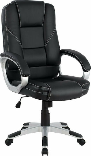 HomeMarkt Stuhl Exekutive mit Neigung Jaya HM1091.01 Schwarz