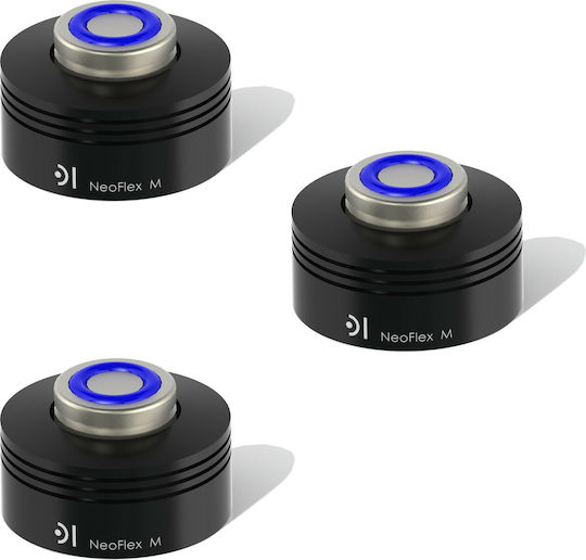 Alto Extremo Neoflex M Amortizoare pentru difuzoare 50mm Set de 3 bucăți Negru