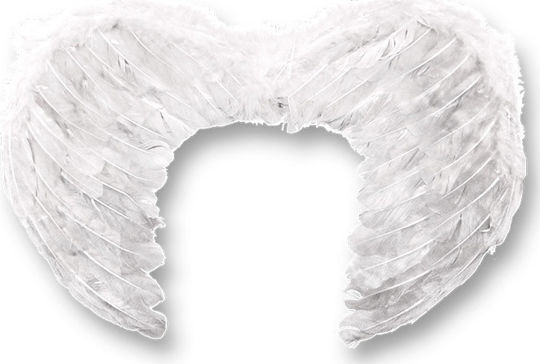 Carnival Wings White made of Plastic 1pcs