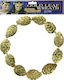 3-1138 Carnival Wreath Gold 1pcs